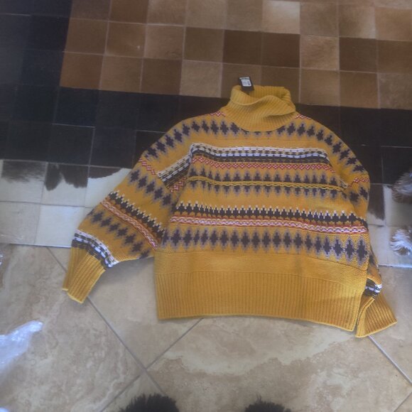 rag & bone Sweaters - RAG & BONE Wool Turtleneck Jumper Size XL new oversized $694.00